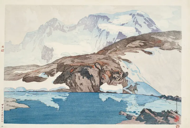 Buraitohorun-yama (Breithorn) av Yoshida Hiroshi