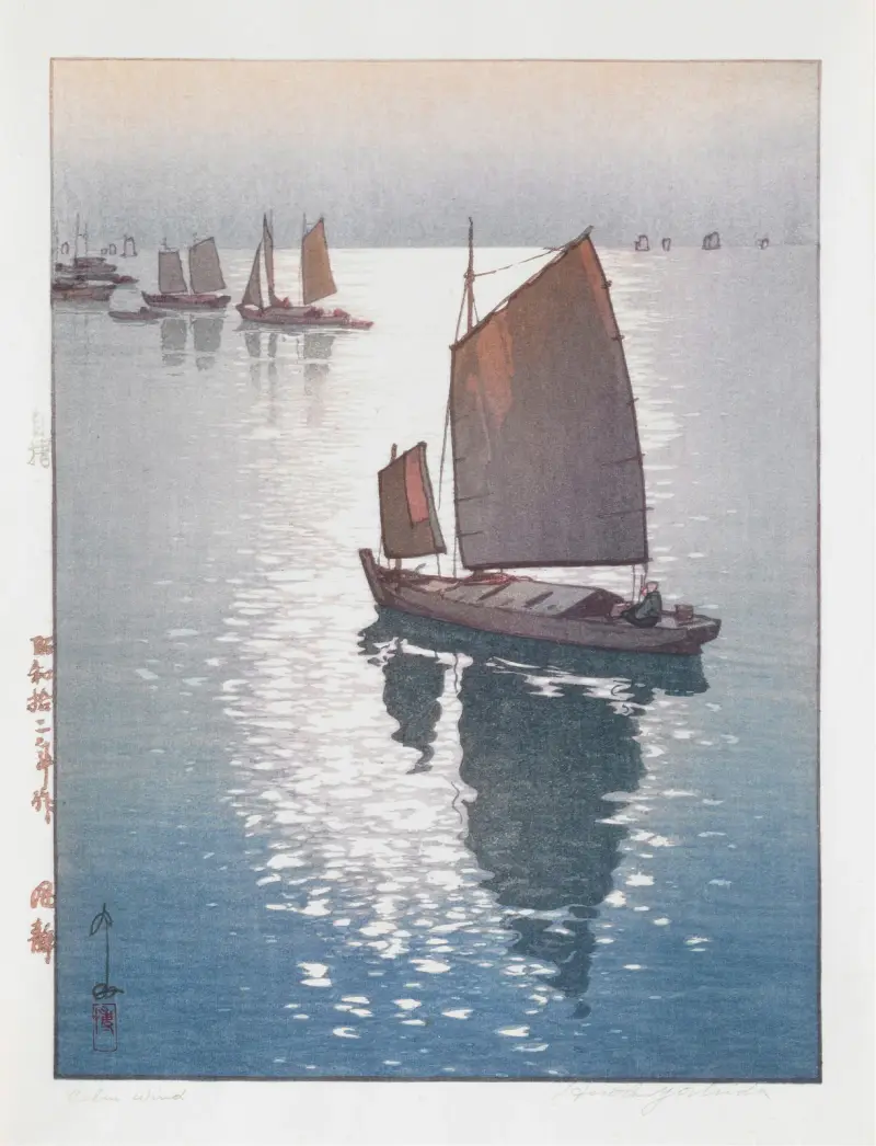 Stille Wind von Yoshida Hiroshi