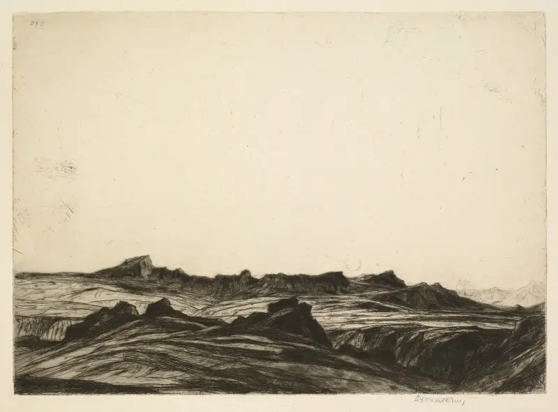 Arran Peaks von David Young Cameron
