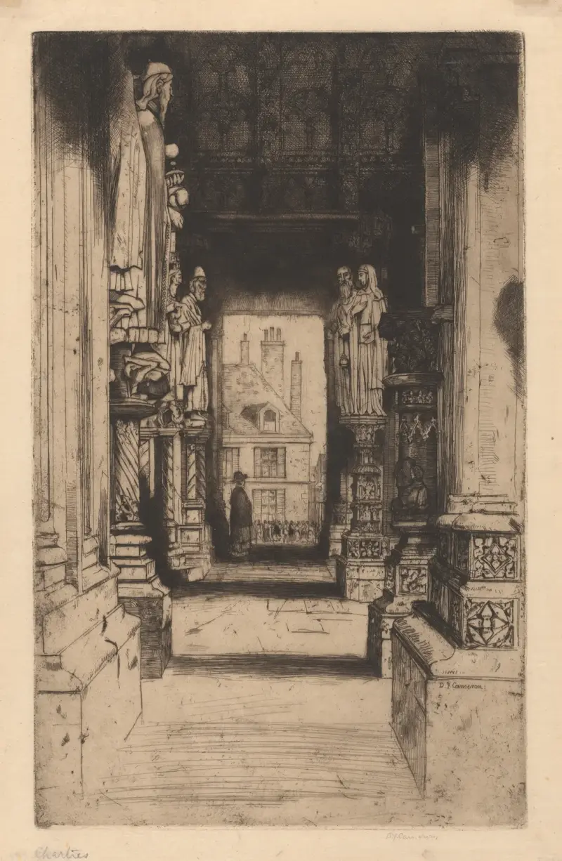 Chartres von David Young Cameron