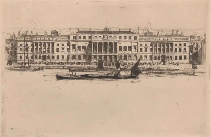 Custom House av David Young Cameron