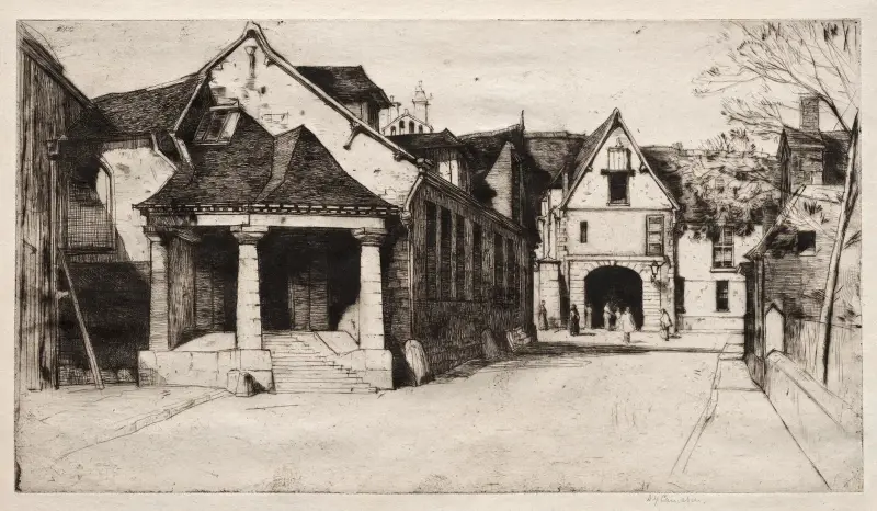 Staré muzeum, Beauvais, 1917 – č. 1, David Young Cameron