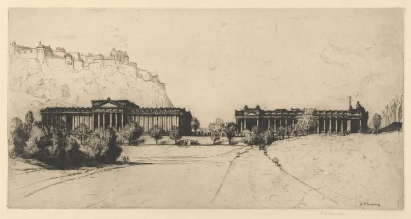 Royal Scottish Academy av David Young Cameron