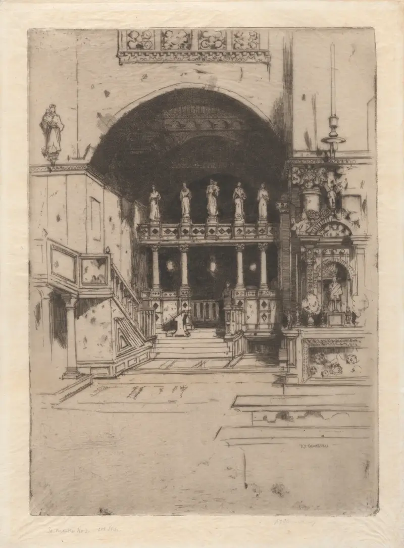 St. Mark's, Nr. 3 von David Young Cameron