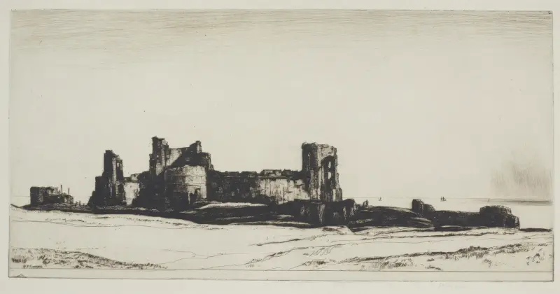 Tantallon Castle, David Young Cameron