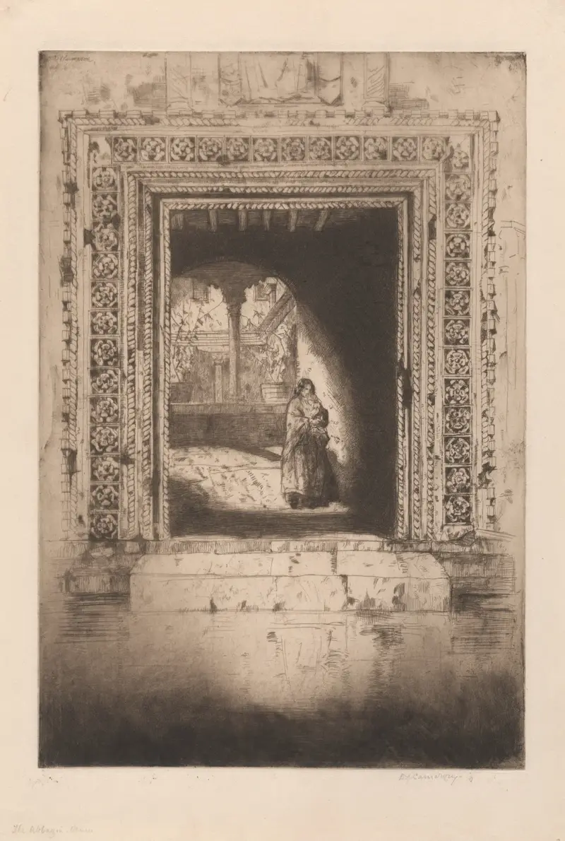 The Abbazia, Venedig von David Young Cameron