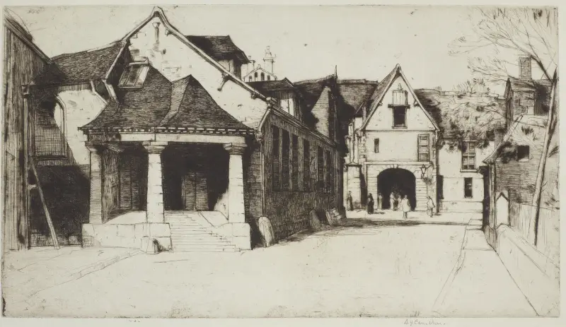 Das alte Museum, Beauvais von David Young Cameron