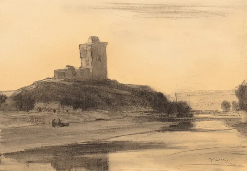 Das rote Schloss von David Young Cameron