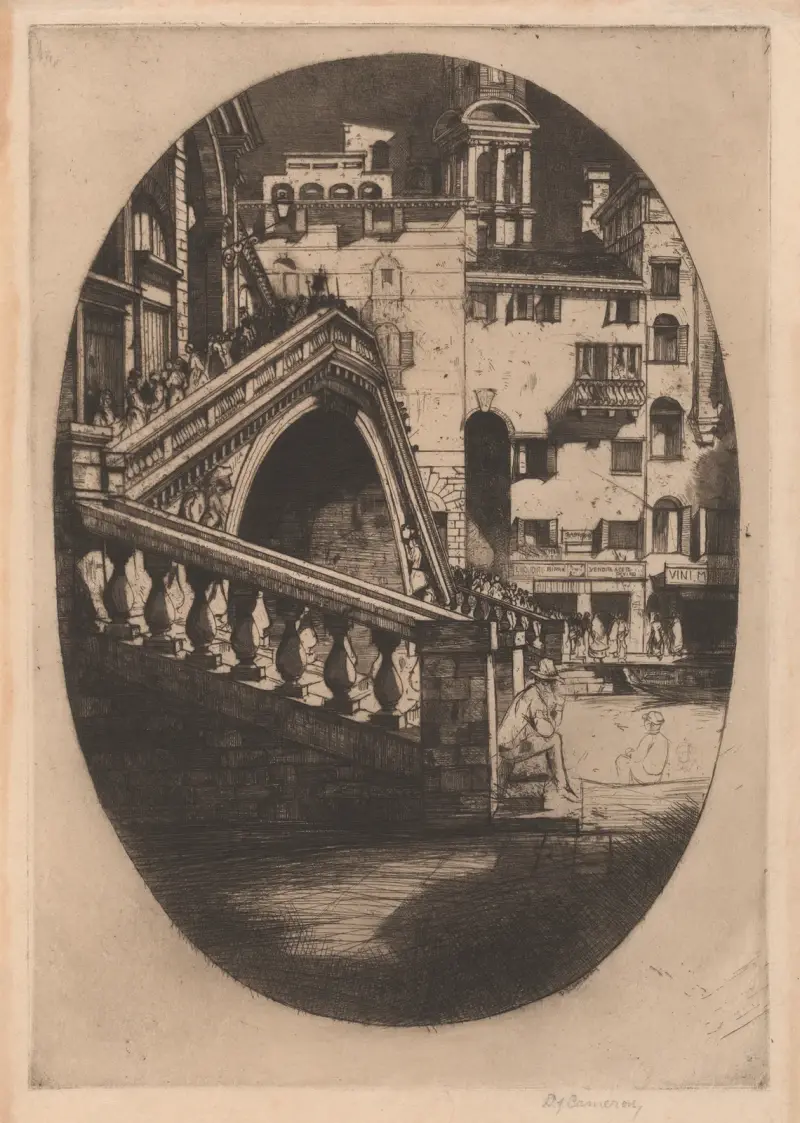 Die Rialtobrücke von David Young Cameron