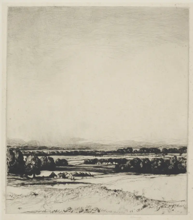 The Valley of the Tay av David Young Cameron