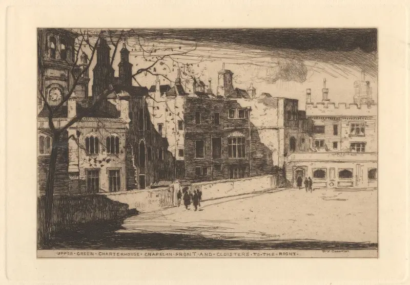 Övre grönskan, Charterhouse av David Young Cameron