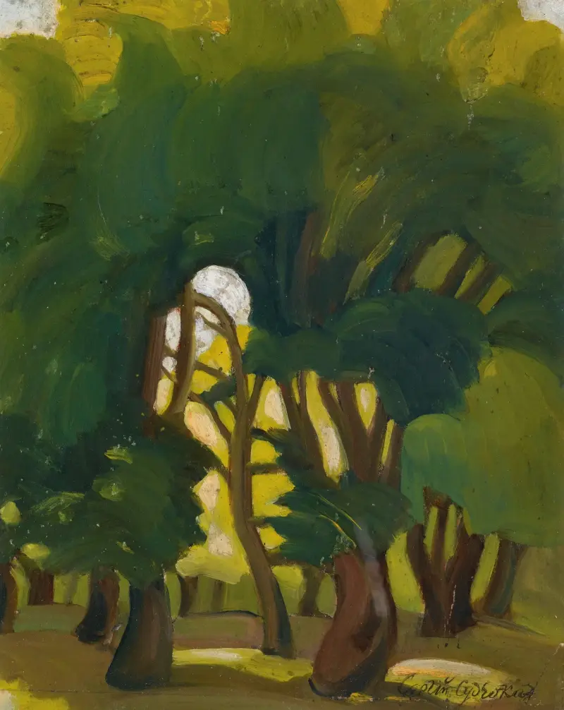 Landschaft – Nr. 1 von Sergey Yurievich Sudeikin