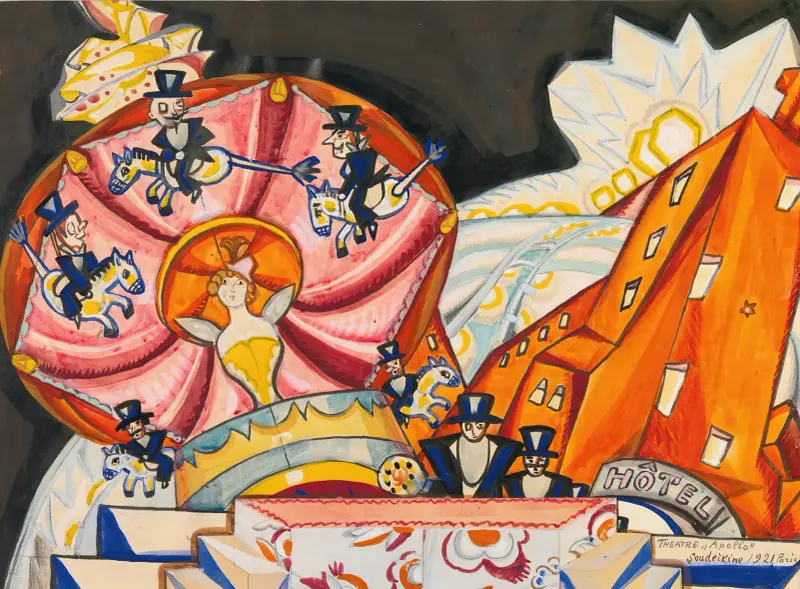 Théâtre De L’Apollo, Paryż, Sergey Yurievich Sudeikin
