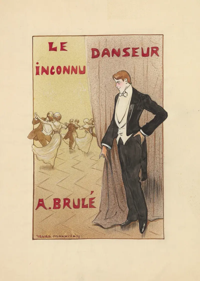 André Brulé dans ‘Le danseur inconnu’ de Tristan Bernard av Yves Marevéry