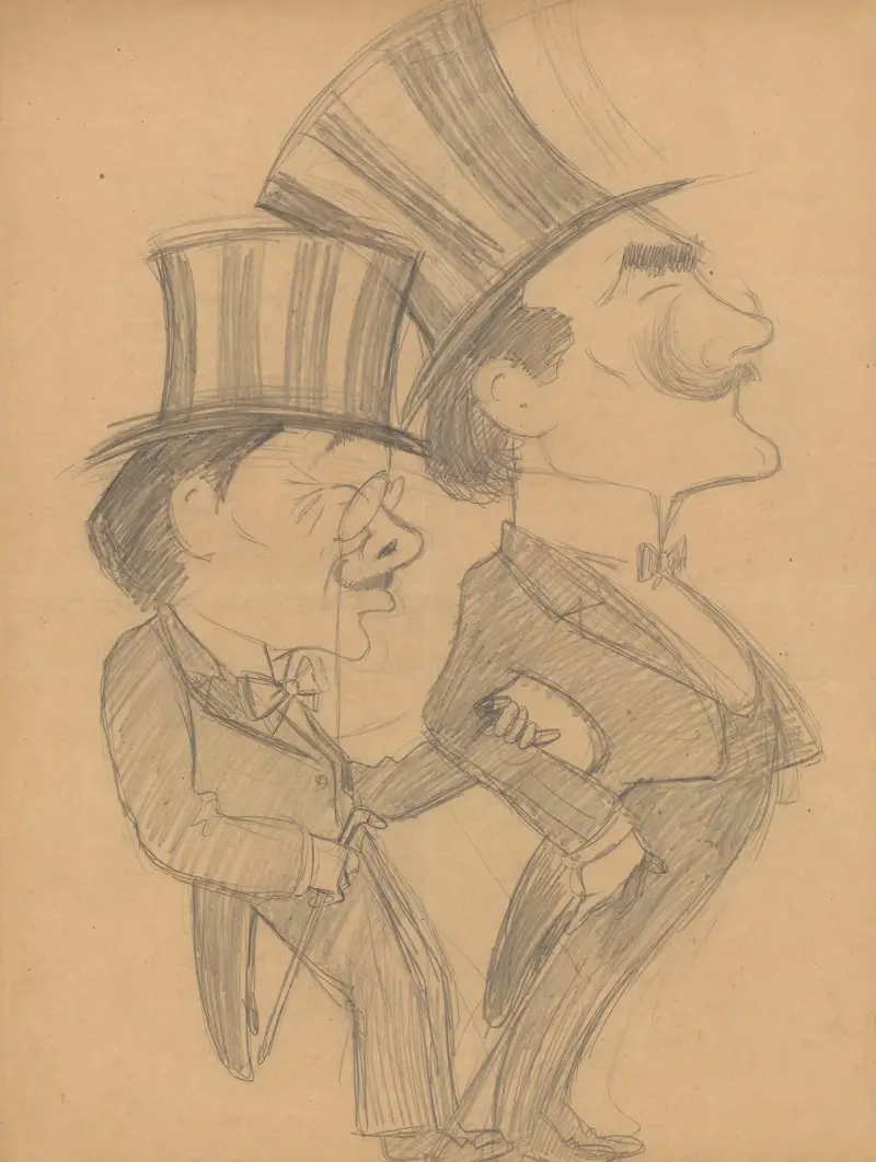 Emile et Vincent Isola av Yves Marevéry