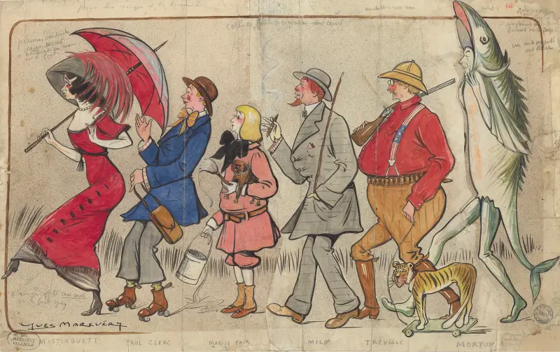 La revue de Marigny de Gabriel Timmory et Maurice de Marsan, 1910 – nr 2 av Yves Marevéry