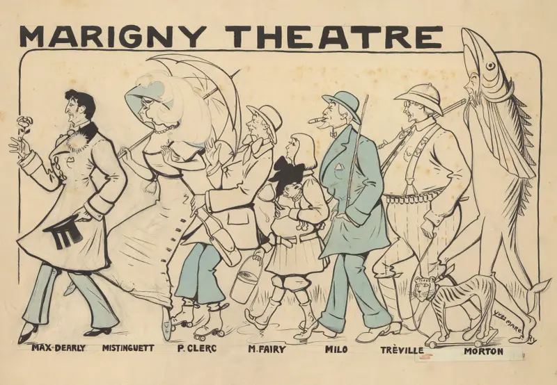 La revue de Marigny, de Gabriel Timmory et Maurice de Marsan, 1910 – nr 1 av Yves Marevéry