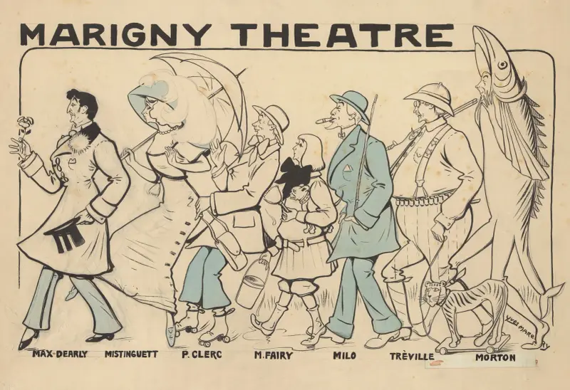 La revue de Marigny av Yves Marevéry