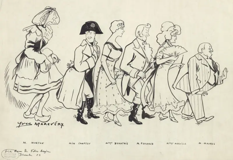 Recenzja Folies-Bergère Pierre-Louis Flersa, Yves Marevéry