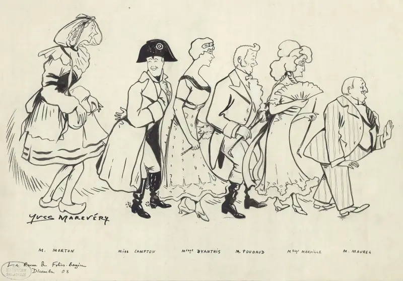 La revue des Folies-Bergère av Pierre-Louis Flers av Yves Marevéry