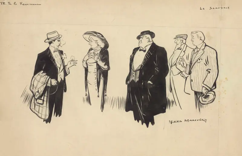 Le scandale de Henry Bataille av Yves Marevéry