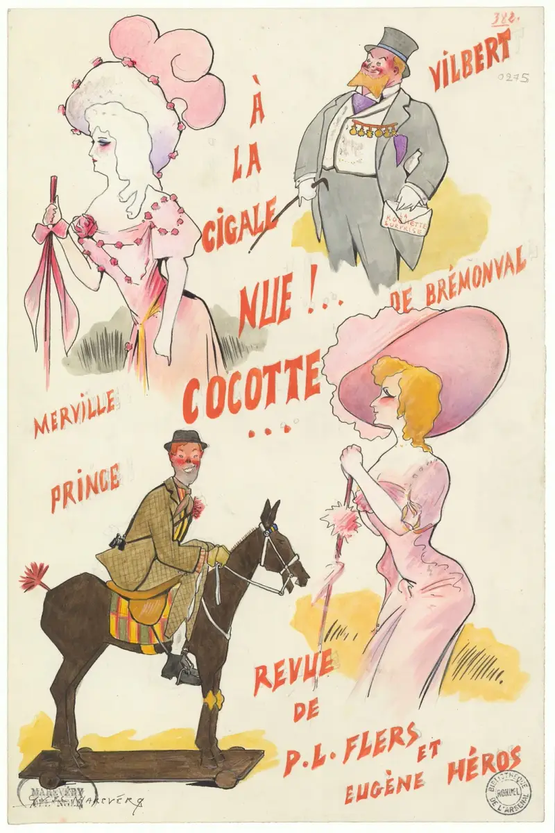 Nue! Cocotte! de Pierre-Louis Flers et Eugène Héros av Yves Marevéry