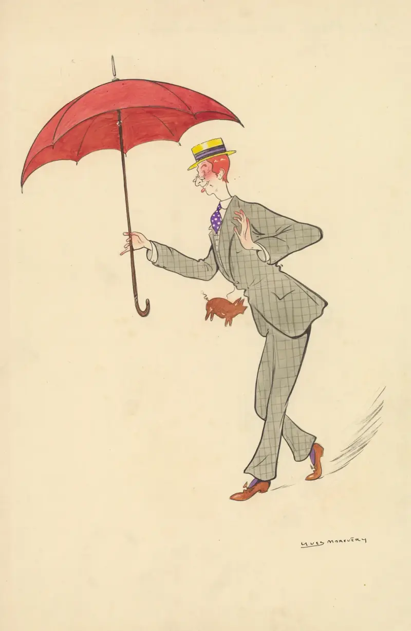 Paul Ardot dans ‘La divorcée’ de Victor Léon, 1911 – nr 2 av Yves Marevéry