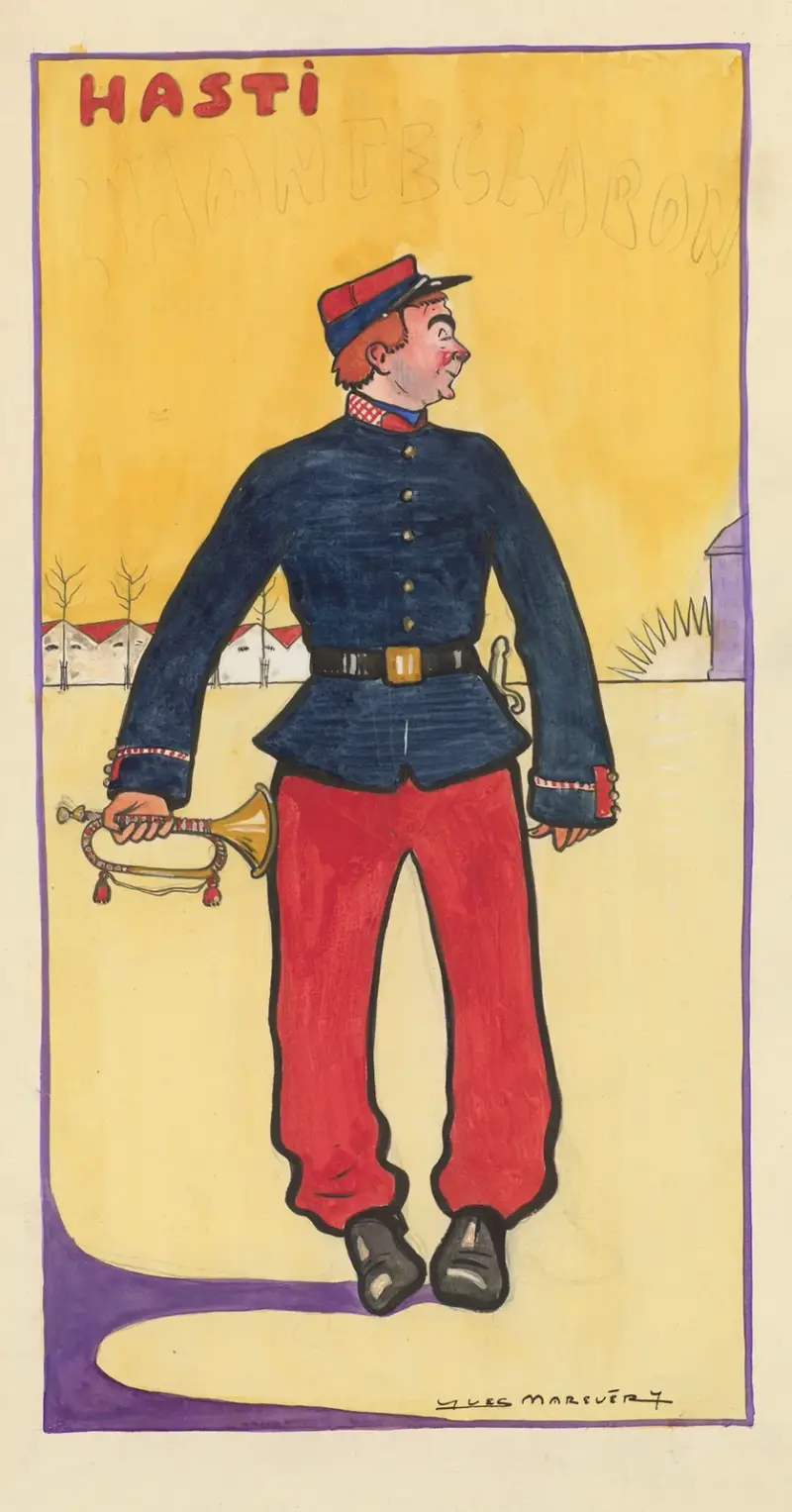 Robert Hasti in „Bigre!“ von Rip von Yves Marevéry