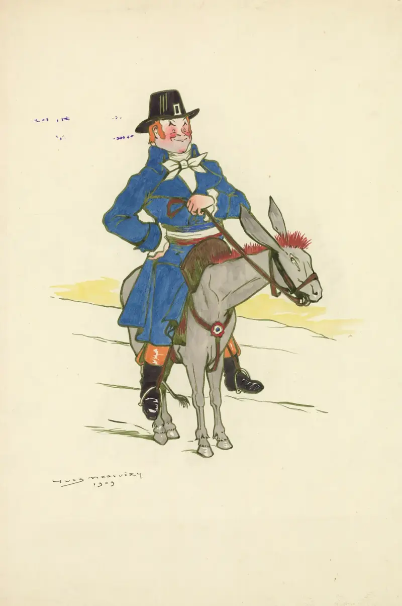 Vilbert dans ‘La petite caporale’ de Victor Darlay et Henry de Gorsse av Yves Marevéry