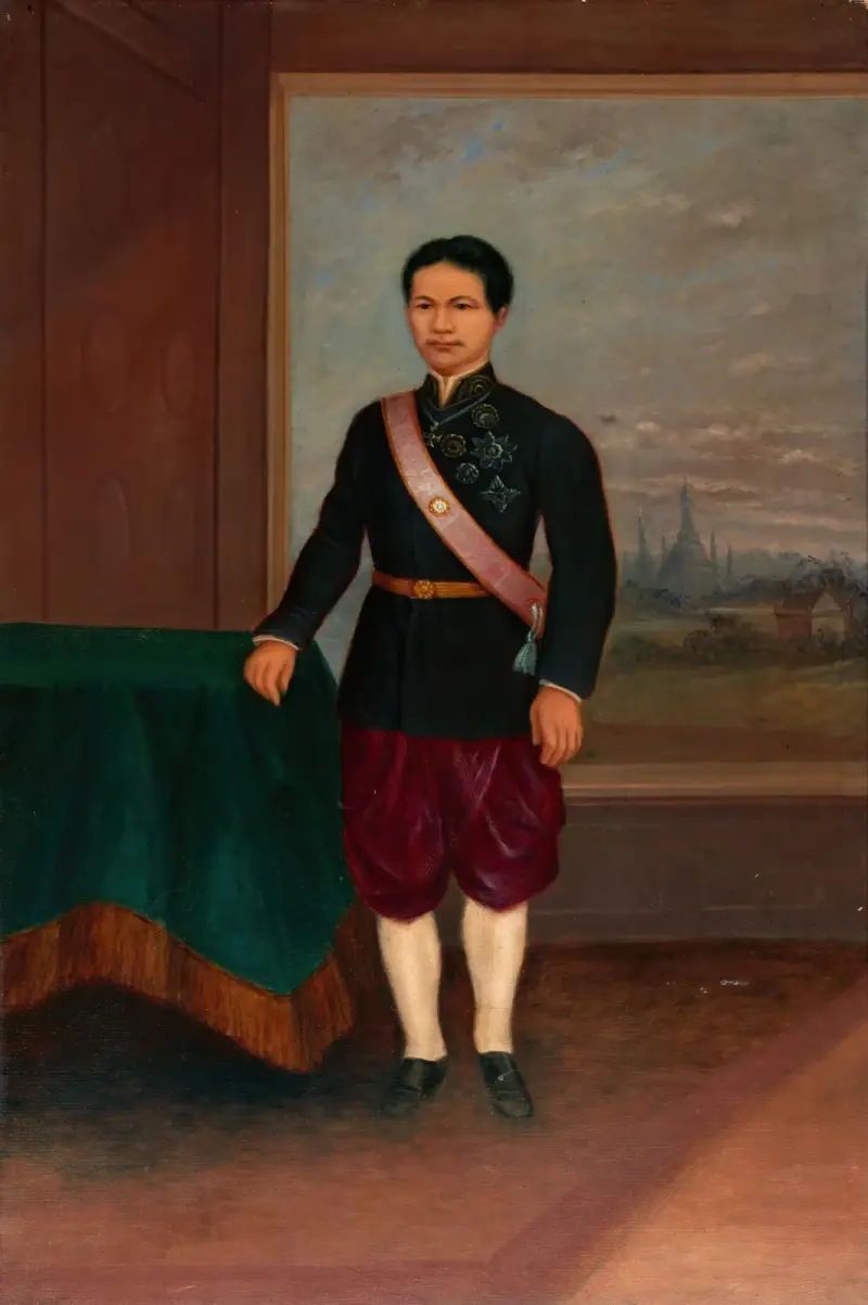 Siamesischer Mann von Antonio Zeno Shindler