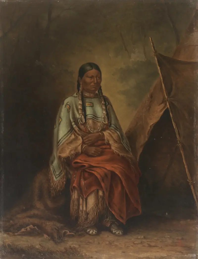 Spotted Tails Squaw von Antonio Zeno Shindler