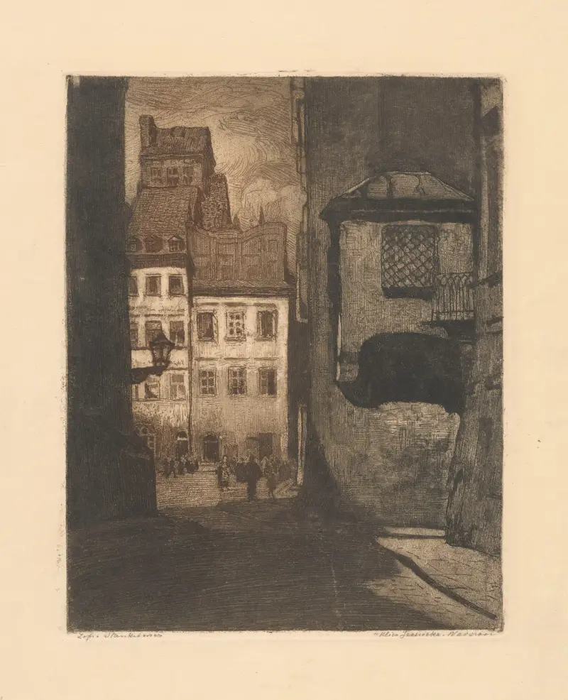 Jezuicka Street von Zofia Stankiewicz