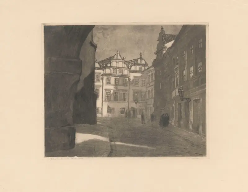 Kanonia Street in Warsaw av Zofia Stankiewicz