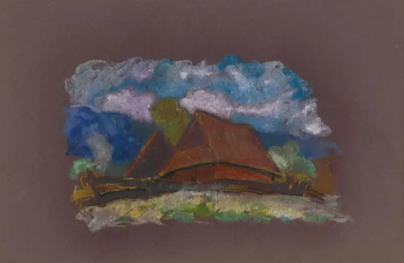 Ensam hus i en by av Zolo Palugyay