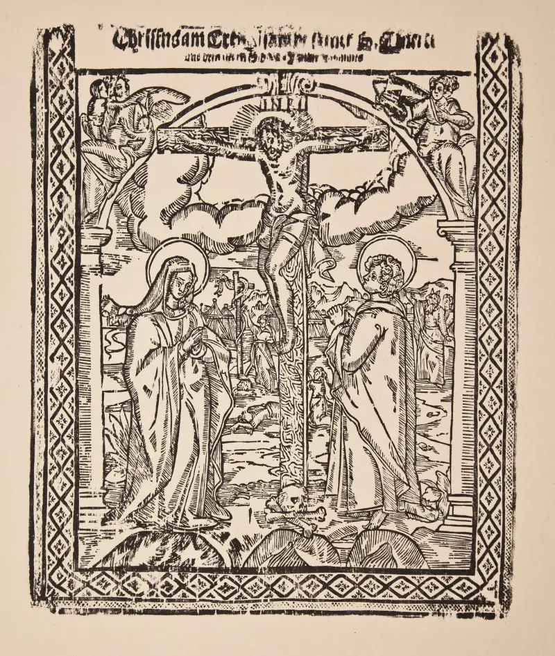 Crucifixion av Zygmunt Łazarski