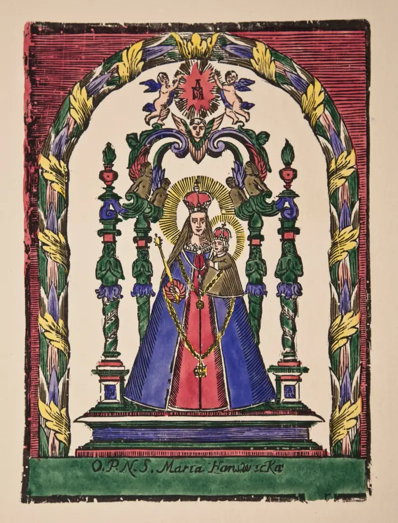 Our Lady of Hansfelde av Zygmunt Łazarski
