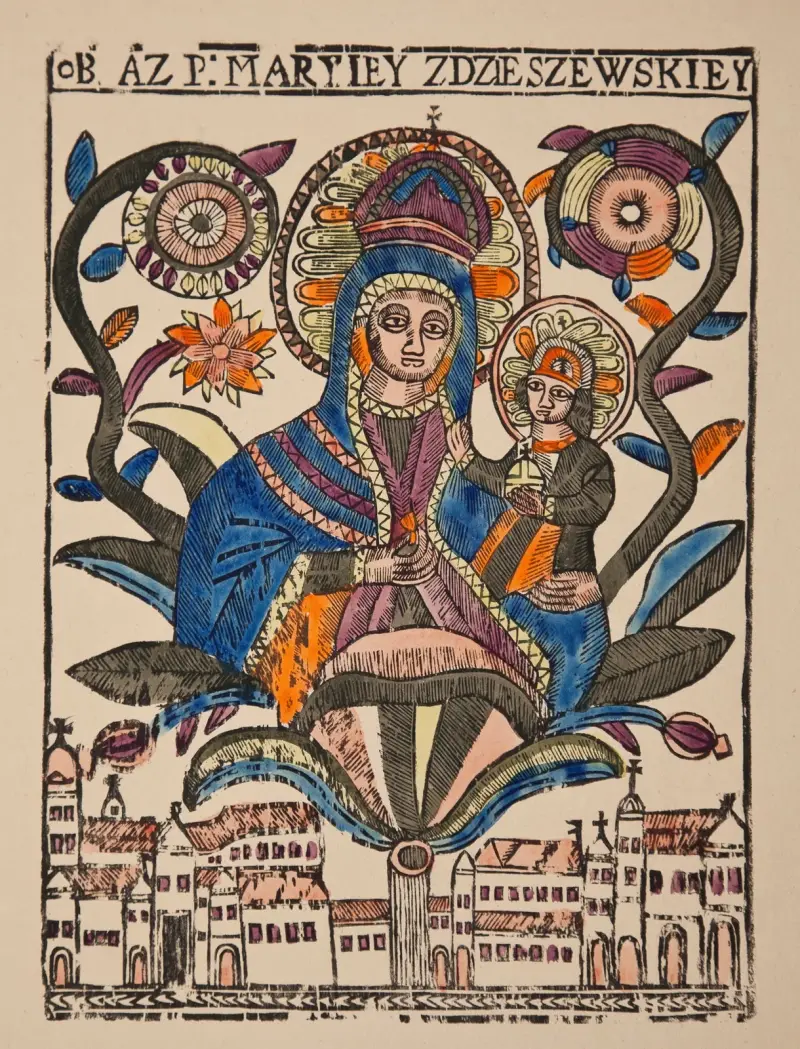 Matka Boska Zdzieszewska, Zygmunt Łazarski