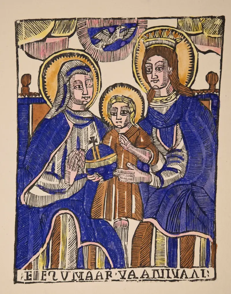 Saint Anna Samotrzeć av Zygmunt Łazarski