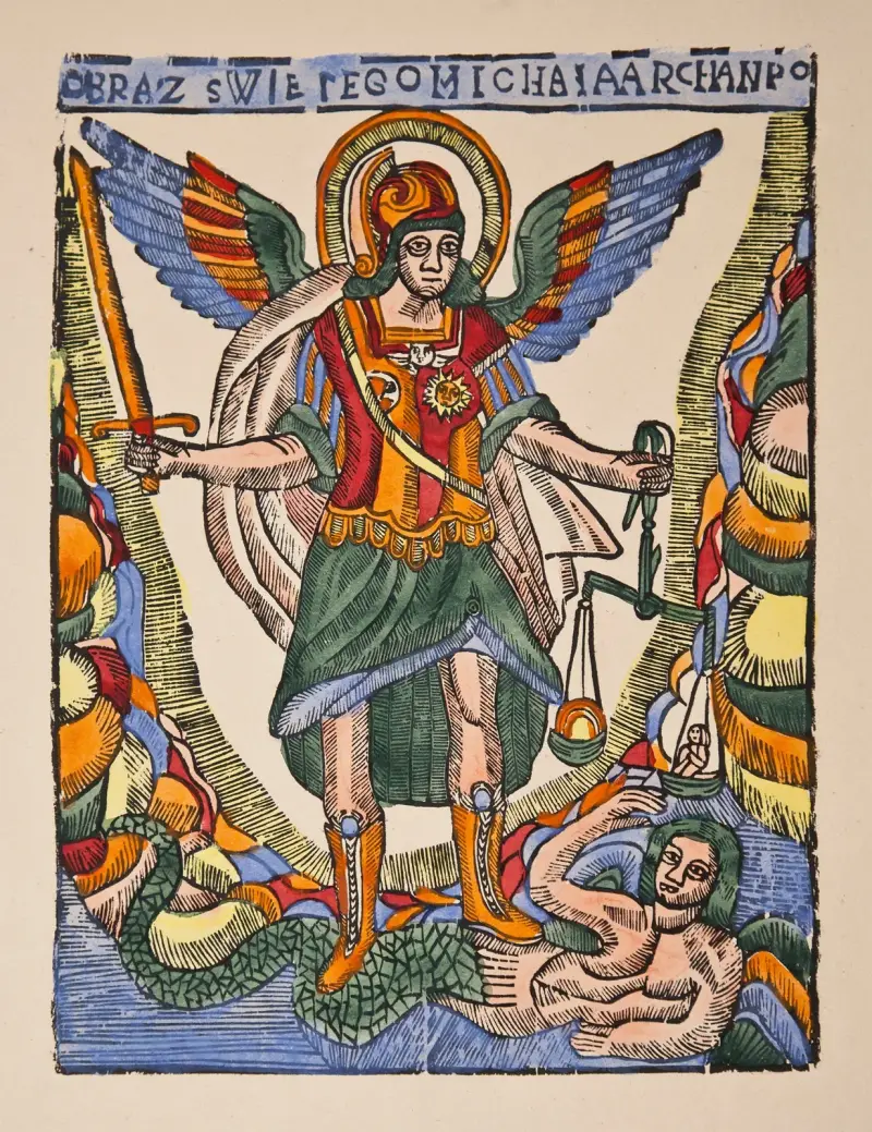 Saint Michael the Archangel av Zygmunt Łazarski
