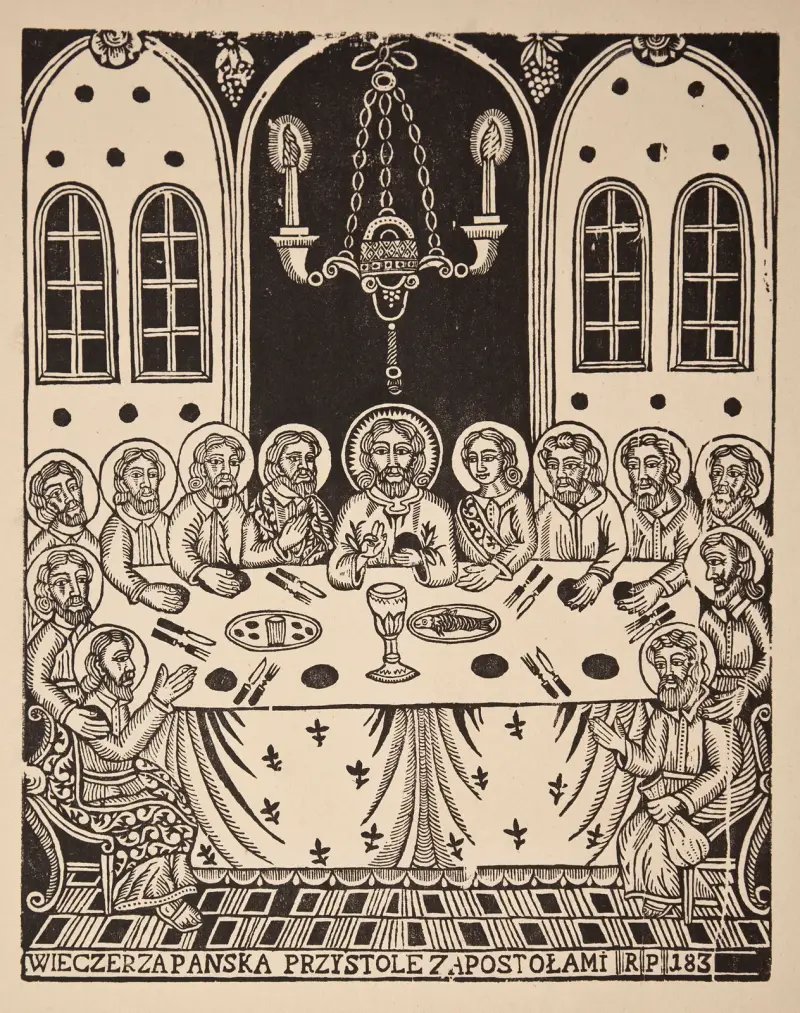 Das Abendmahl von Zygmunt Łazarski
