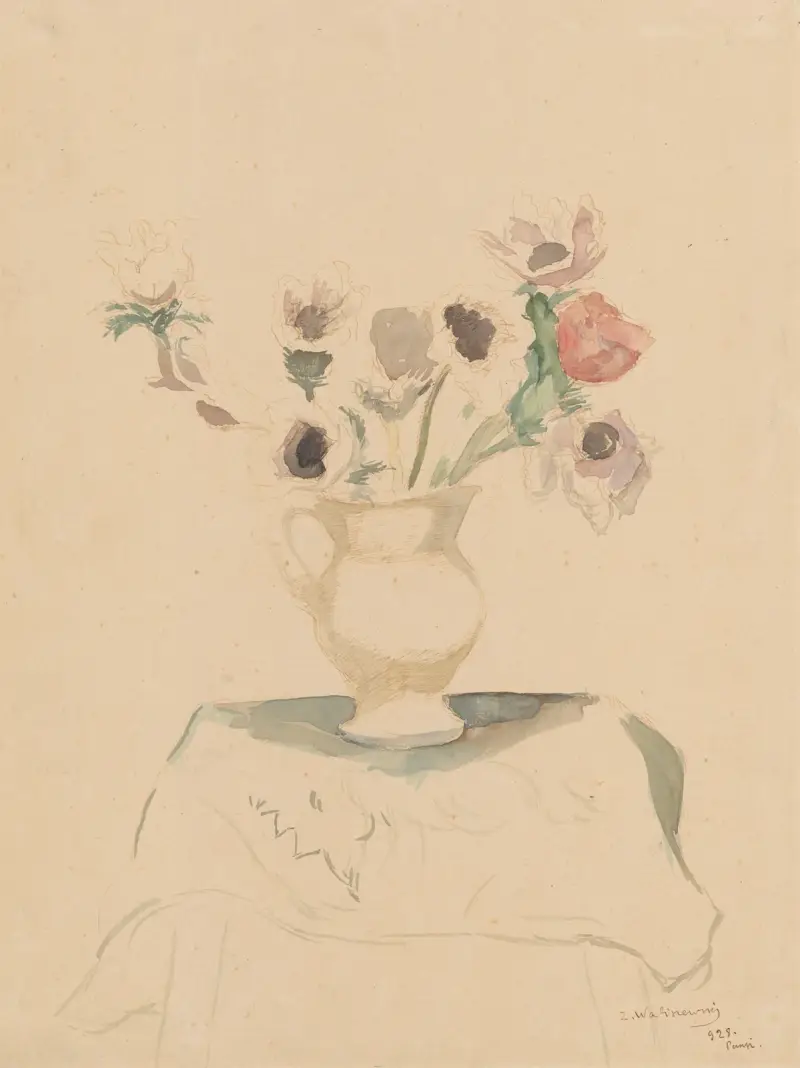 Blommor i en kanna av Zygmunt Waliszewski