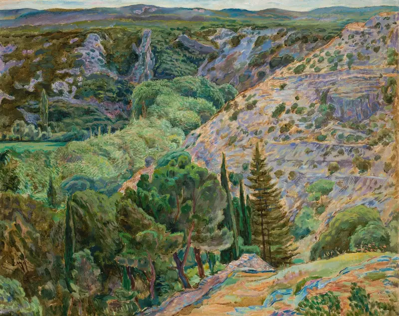 Landskap från Angles av Zygmunt Waliszewski