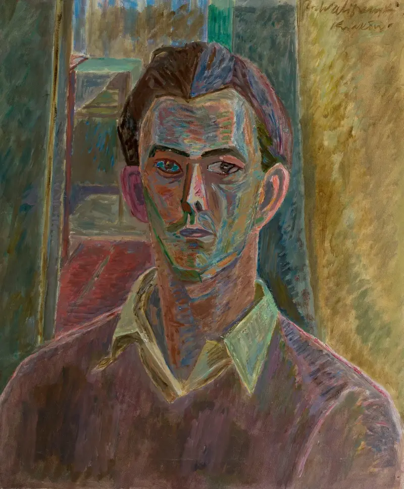 Self-portrait von Zygmunt Waliszewski