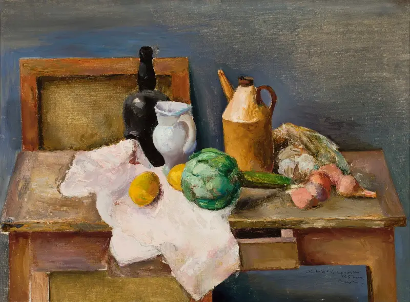 Stillleben, 1925 von Zygmunt Waliszewski
