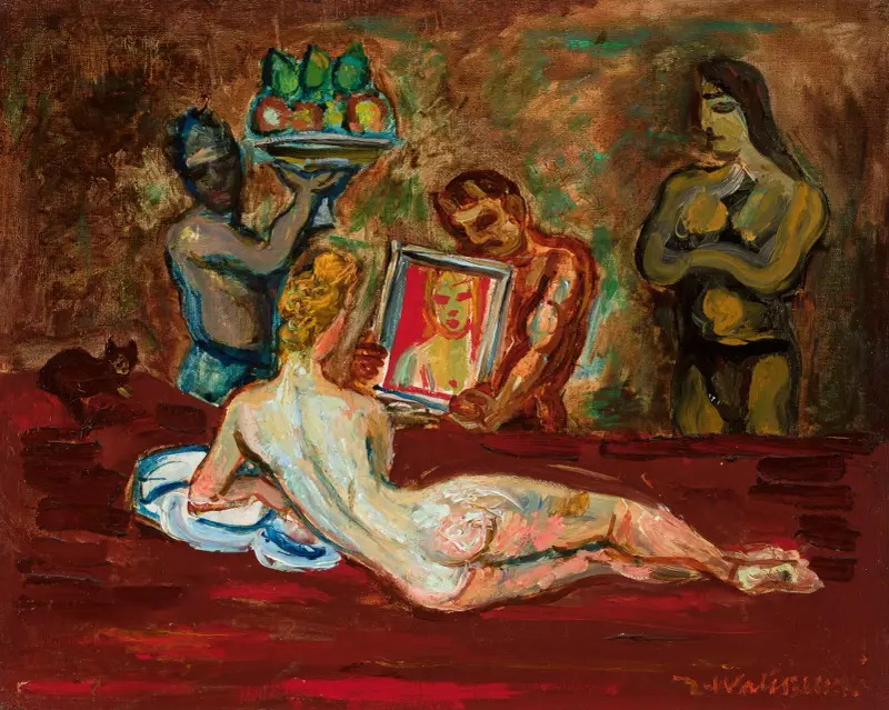 Venus framför en spegel av Zygmunt Waliszewski